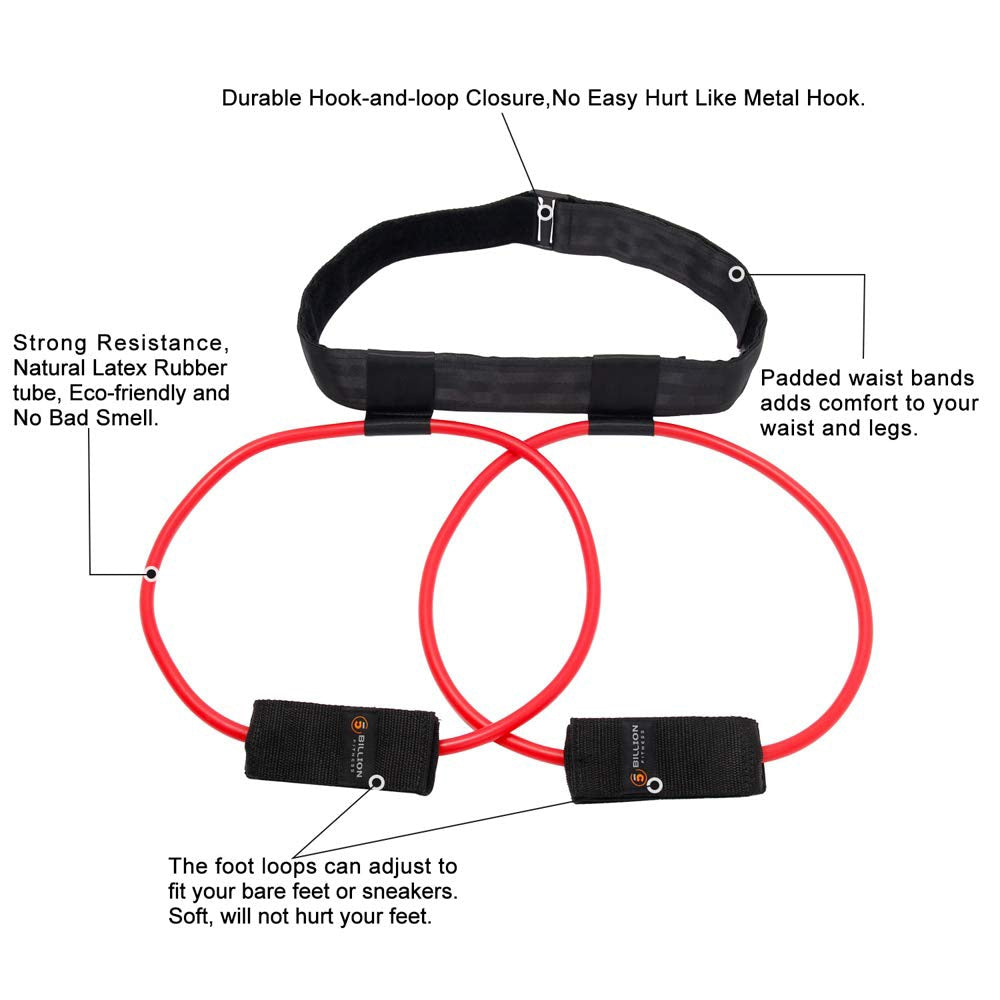 Fitness Booty Bands - Adjustable Resistance Bands for the Ultimate Butt and Leg Training