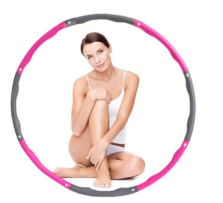Weighted Hula Hoop - Foam or Plastic Fitness Hoop