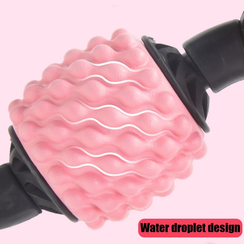U-Shape Trigger Point Massage Roller - Ultimate Muscle Relief for Fitness, Yoga, and Sports