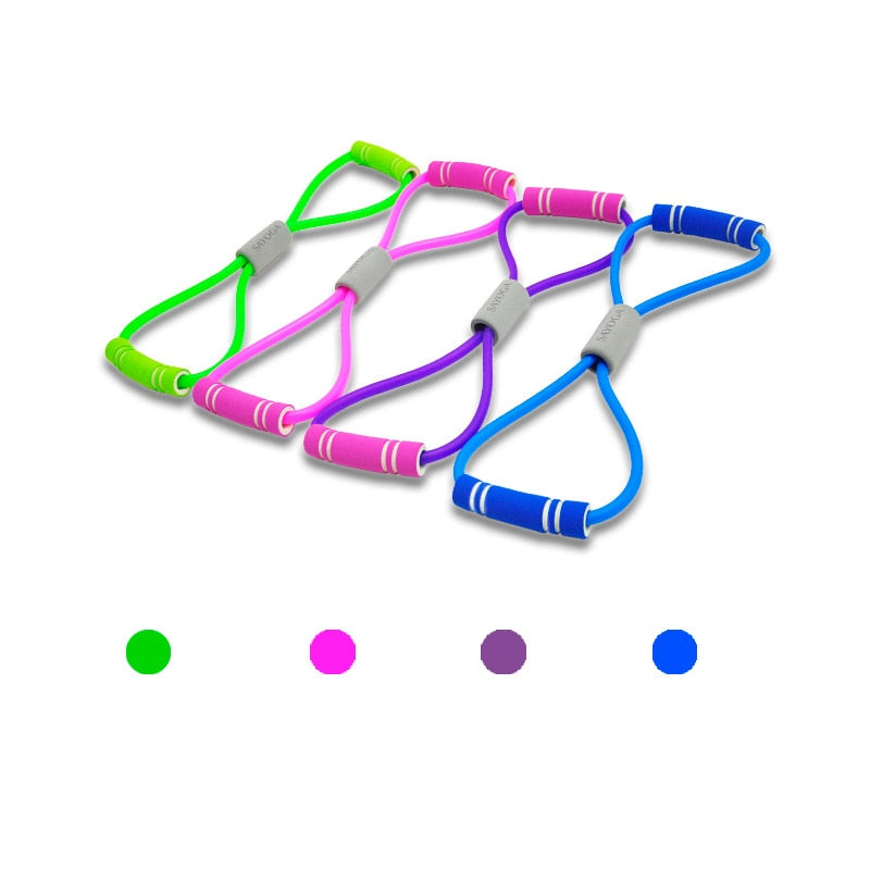 Yoga Fitness Resistance Bands - Ultimate Muscle Toning