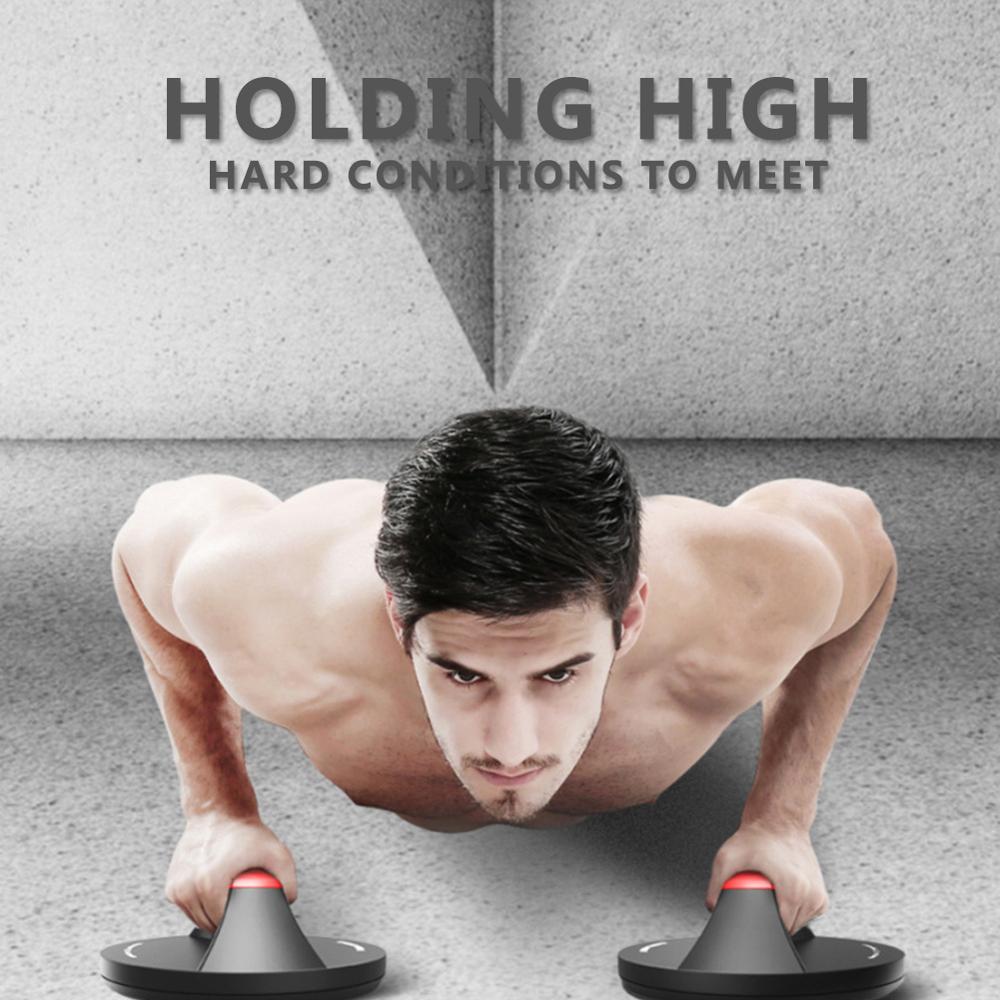 360° Rotating Push-Up Handles – Ergonomic, Non-Slip Fitness Equipment for Full-Body Strength Training (Pair)